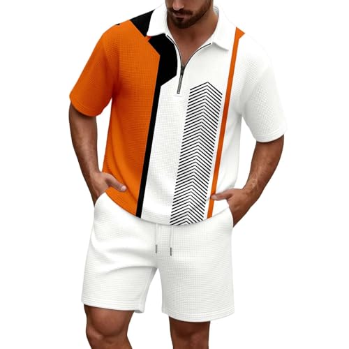 Ensemble d'été pour homme t-shirt manches courtes short respirant