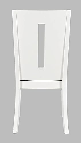 Miniatura 4 de Jofran Inc. Urban Icon Slotback Silla de comedor tapizada contemporánea (juego de 2)