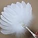 Haiyou Feather Fan Handmade Feather Fan Vintage Folding Handheld Fan Fashion Dance Fan Chinese Hand Fan Photo Props