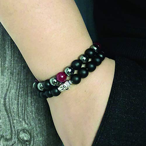 Young & Forever Gift Mens Fashion Best Friend Accessories Friendship Gifts Crystal Beads Jewellery Hand bracelet for Men women girls couple boys Birthday Gift