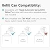 AIKE AK1801 Air Fresheners Automatic Spray Dispenser – Programmable(Compatible with "Glade Automatic Air Freshener Refills 269 ml") – Ideal for Office, Airports, Gyms, Home(Black) #1