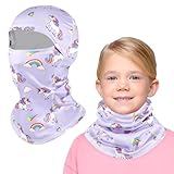 【Léger et Pratique】: La capuche est très légère, pesant environ 65 grammes. L'écharpe coupe-vent pour enfants est fabriquée avec un fil de couture délicat pour plus d'élasticité et de durabilité, et est épaisse et douce pour un confort agréable. Protection à 360°. La construction à double couche fonctionne ensemble pour protéger le cou et le visage de votre enfant du vent froid, adapté à toute activité, et continue à garder votre enfant au chaud par temps froid.