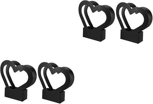 Mobestech 4 piezas de decoraciones de fiesta, decoración de moda, contenedor impermeable, decoración de ceremonia de boda, bolsas de regalo de