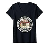 Photo Gallery donna awesome since 1998 per festeggiare il 27° compleanno in stile retrò maglietta con collo a v Photo Gallery donna awesome since 1998 per festeggiare il 27° compleanno in stile retrò maglietta con collo a v