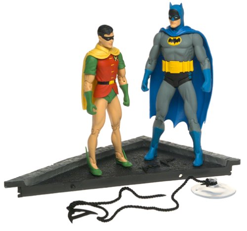 Batman Deluxe Action Figure Sets Classic Silver Age Batman and Robin