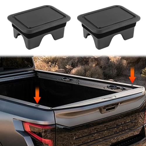 Ram 1500 Stake Pocket Covers, Rear Bed Rail Caps (Pack of 2)