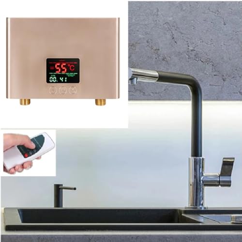 Chauffe-eau instantané 5500W compact à chauffage électrique rapide de douche - 5