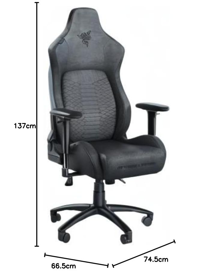 Amazon.co.jp: Razer Iskur Fabric ゲーミングチェア Dark Gray 可動式 