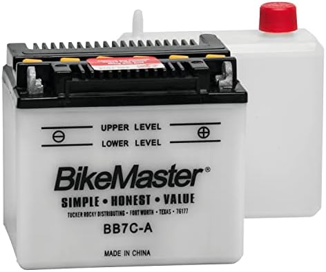 BikeMaster Performance Conventional Battery BB7C-A