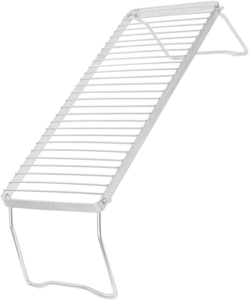 Milisten Stainless Steel Burner Bracket for Flat Grill Barbeque Accessory Camping Pot Support Outdoor Cooking Rack