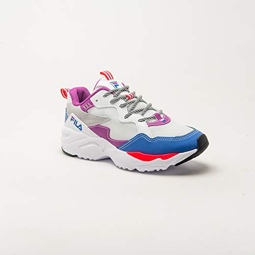 Tênis Rippler, Fila, Feminino, Branco/Azul/Roxo/Rosa, 39