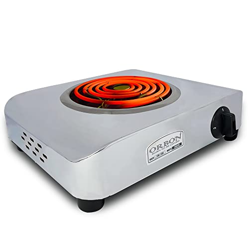 ORBON Heavy Duty Deluxe Marvel Model 2000 Watts Electric G Coil Cooking
