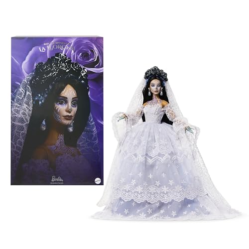 Barbie Día De Muertos La Llorona Doll – Limited Edition Gold Label | Javi Meabe Design, Model Muse Body, Authentic Mexican Lore Collectible