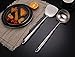 FJNATINH Wok Spatula and Soup Ladle Set - 304 Stainless Steel Wok Utensil Tools Set, 2 Pieces All Metal Cooking Kitchen Utensils,Chinese Wok Accessories for Cast Iron/Carbon Steel Wok