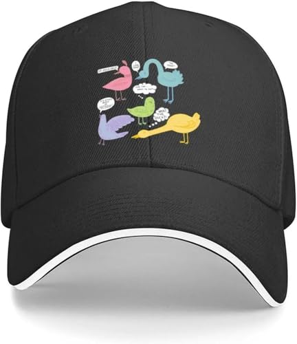 Chapeau snapback routier oiseaux respirant pour femme et homme mode été