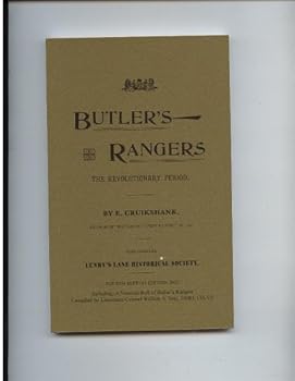 Unknown Binding BUTLER'S RANGERS The Revolutionary Period Book