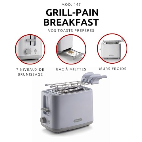 Grille pain toaster Ariete 147 - vue 3