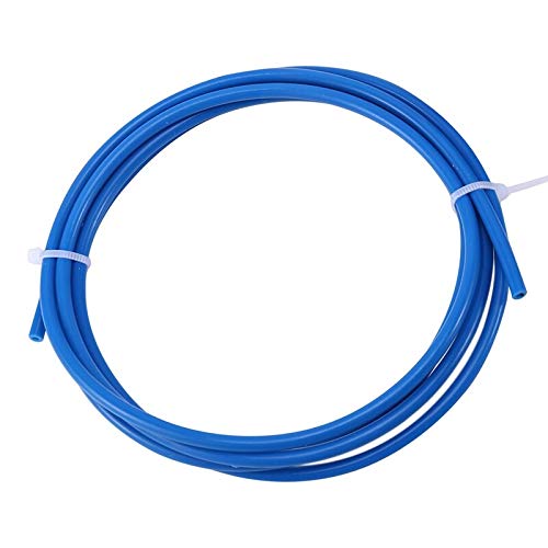 Lysee 3D Printer Parts & Accessories - 3 Pieces of PTFE Tube PTFE Tube (1.5M) 1.75mm Filament with Tube Cutter, 6 Pieces of PC4-M10 Accessories - (Color: Blue)