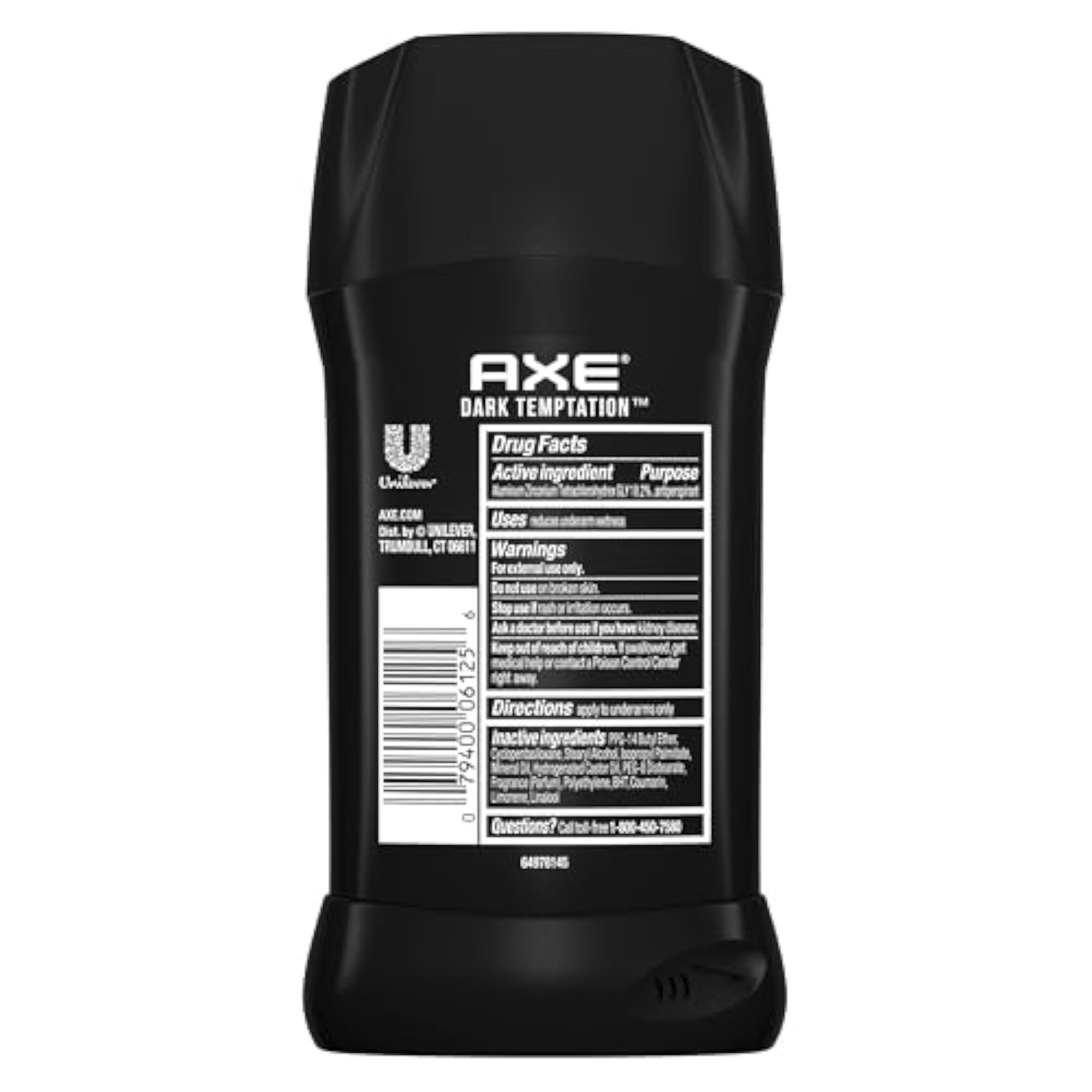 Dark Temptation Dry Invisible Solid Antiperspirant Deodorant for Men