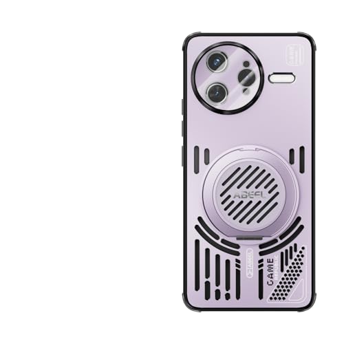 Support magnétique pour Redmi K80 Pro violet antichoc rotation 360°