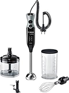 Bosch Hausgeräte MSM67170 ErgoMixx Blender Ręczny, Tworzywo Sztuczne, 750 W, 1 L, Czarny/Szary