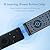 iPazzPort Wireless Air Mouse Remote with Keyboard, 2.4G RF & Bluetooth, 6-Axis Gyroscope Motion Control, RGB Backlit Mini Keyboard for Android TV Box, Smart TV, HTPC, PC, Nvidia Shield
