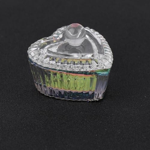 3 vasos de cristal para manicura con tapa miniatura 4