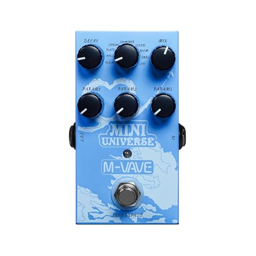 M-VAVE Pedal Guitarra Reverberación Innovación Sonido Único 9