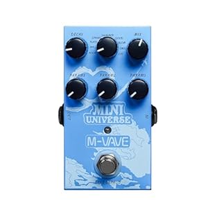 A total of 9 reverberation tones ,9 Reverb Effects: MINI-UNIVERSE is a powerful digitally modeled reverb effect,including Room/Hall/Plate/Spring/Shimmer/Cloud/Bloom/Swell/Lofi Reverb Effect.Simple, high-grade metal design Multiple power supply interf...