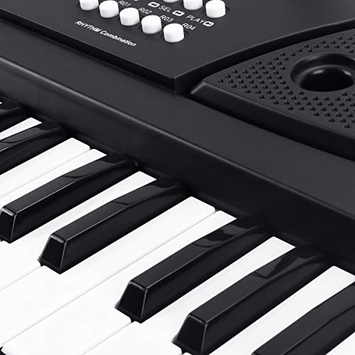 Elektronisch pianotoetsenbord, 61 toetsen met lcd-display en microfoon, multifunctioneel, draagbaar elektronisch… - Image 5