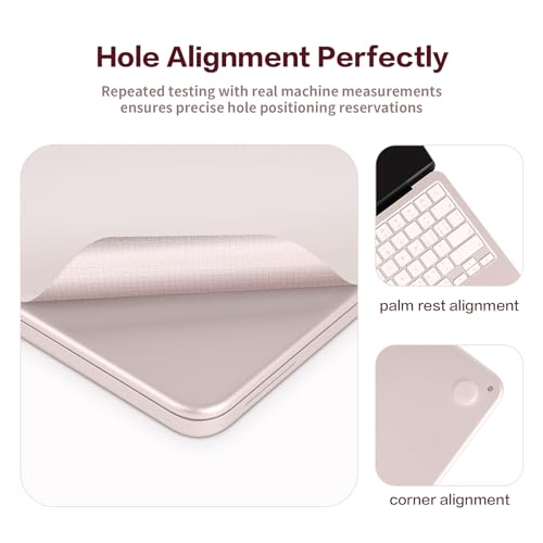 Vinilo 3M rosa rubor para MacBook Pro 13 A18, ideal para trabajar con estilo 4