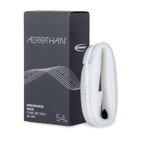 Schwalbe Aerothan Schlauch – Fahrradschläuche für Urban, MTB, Race und Touring Fahrräder – Fahrradschlauch 28 Zoll – Ventil SV 80mm – TPU, 28/35-622 – Made in Germany