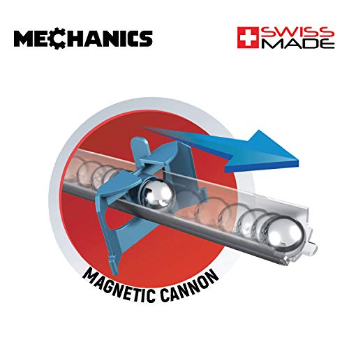 Geomag Mechanics Challenge Goal 96 Pièces Jeu Circuit de Construction Magnétique pour Enfants dès Fabrique Ton Canon Magnétique à Billes pour Marquer des Buts Fabrication Suisse - vue 3