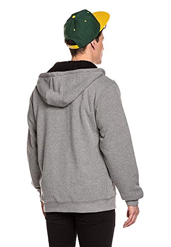 Vans Hessel, Felpa Uomo, Grigio (Concrete