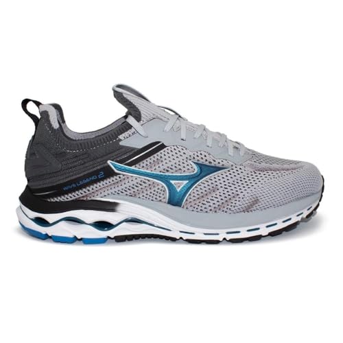 Tênis Mizuno Masculino Wave Legend 2 Corrida Cinza 101040040-324 41