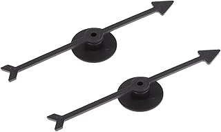 2Pcs Spinner Game Board Arrow Set with Suction Cup, Plastic for Home, School, Party