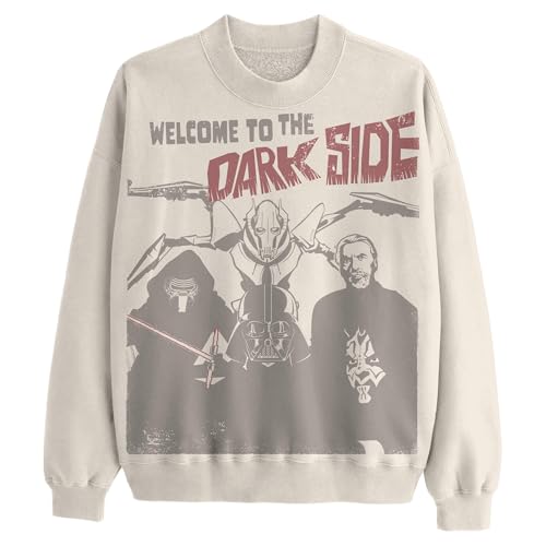 STAR WARS Dark Guys Mens Pullover Crew Fleece