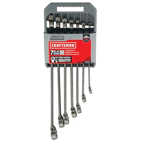 CRAFTSMAN OVERDRIVE 7-Piece Metric Wrench Set (CMMT87807) - image 7