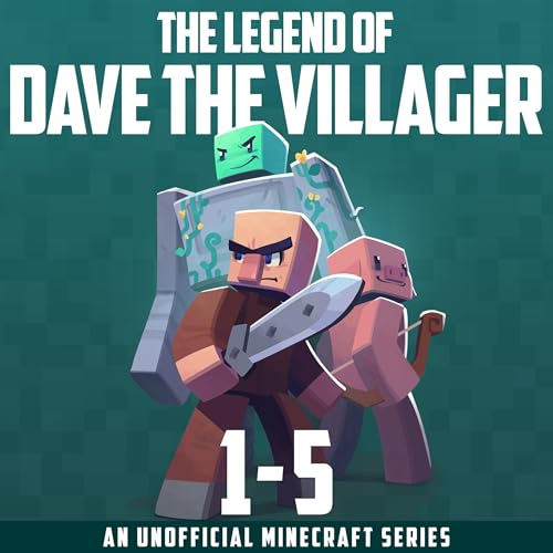 Page de couverture de The Legend of Dave the Villager Books 1–5