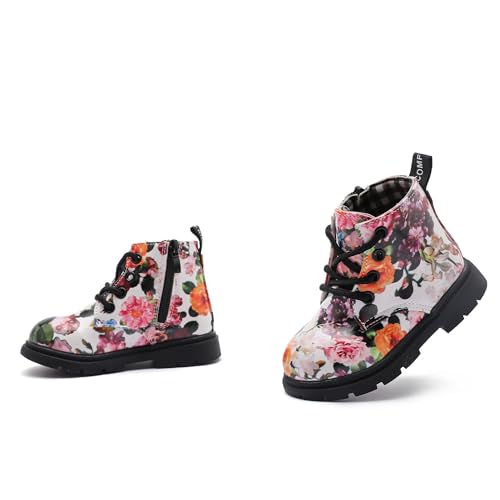 Kids Boots Girls Boys Shoes Side Zipper Cute Ankle Boot(Toddler/Little Kid)