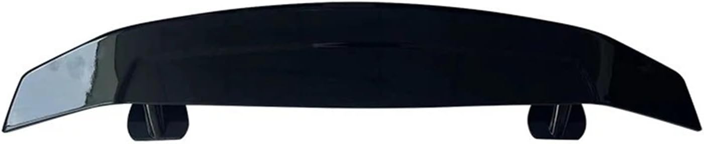 for Universal Sedan and Sport Car No-Drill Rear Spoiler Aerodynamic Wing Direct Fit Exterior Styling Body Kit Auto Parts(Bright Black)