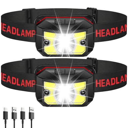 Winzwon Stirnlampe Led Wiederaufladbar, Valentinstag Camping...