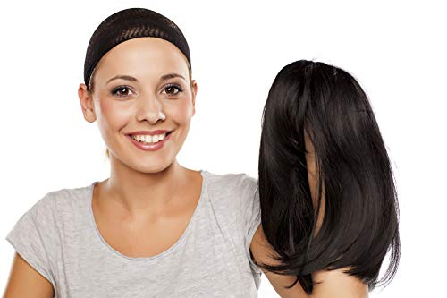 100+10 Disposable Hair Nets 24inch Nylon Honeycomb Hairnet Thicker Mesh Much Easier To Use - Thumbnail 4