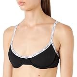Calvin Klein Damen Balconette-UW Bikini, Pvh Black, 36C