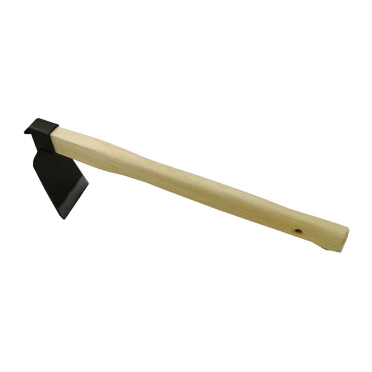 TOYANDONA 2 Piezas Azada De Jardinería Pala Herramienta Para Deshierbar Grietas Azada De Acero Azada Para Plantar Al Aire Libre Azada De Excavación De Jardinería Pequeña Azada De Mano Madera