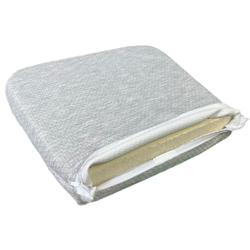 Organic Latex Seat Cushion with Organic Removable Cotton Cover - GOLSGOTS Certified - 3 Firm product thumbnail 15