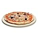 TAINO Pizzastein Pizzaplatte Grillplatte ø30 cm Brotbackstein rund - Flammkuchen Brot Teig - für Backöfen Holzkohle- und Gasgrills