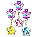 My Little Pony Tsunameez Keychains Bundle - 3 Pack Tsunameez My Little Pony Backpack Hangers Plus Stickers | Random Selection, No Duplicates