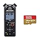 OM SYSTEM LS-P5 Hi-Res Audiorekorder mit TRESMIC II 3-Mikrofonsystem & SanDisk Extreme microSDXC UHS-I Speicherkarte 128 GB + Adapter