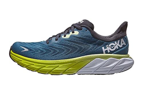HOKA One One 1123194-BGBCR Arahi 6 Uomo, Blue Graphite/Blue Coral EU 44 2/3